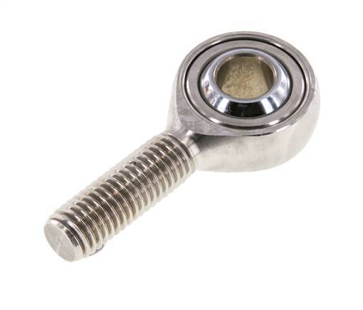 Rótula M12 Macho Acero inoxidable 304 (1.4301)