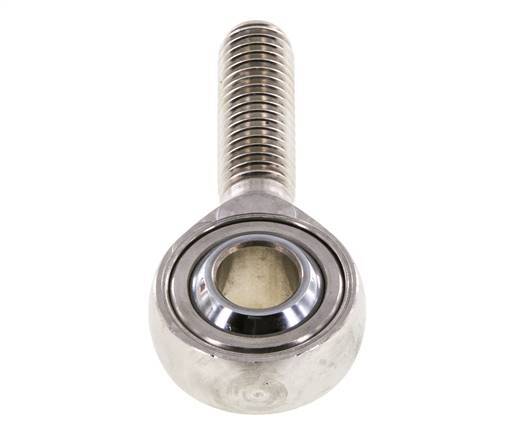 Rótula M12 Macho Acero inoxidable 304 (1.4301)