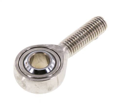 Rótula M12 Macho Acero inoxidable 304 (1.4301)