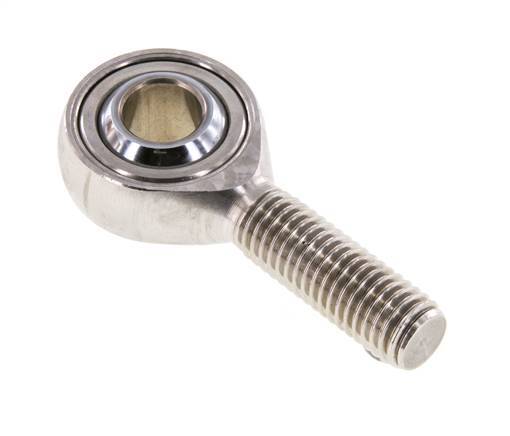 Rótula M12 Macho Acero inoxidable 304 (1.4301)