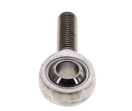 Rótula M16 Macho Acero inoxidable 304 (1.4301)