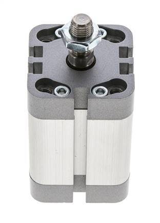 Cilindro Compacto de Doble Efecto ISO 21287 32-30mm - Magnético - Vástago Macho