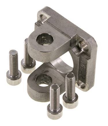 Horquilla Hembra 32 mm ISO 15552 ISO 21287 Acero inoxidable 316 (1.4401)