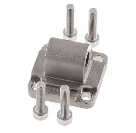 Horquilla Macho 32 mm ISO 15552 ISO 21287 Acero inoxidable 316 (1.4401)