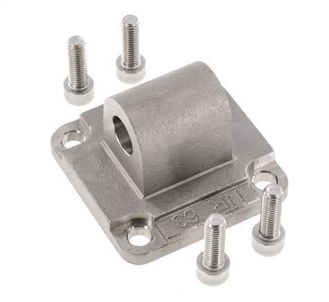 Horquilla Macho 63 mm ISO 15552 ISO 21287 Acero inoxidable 316 (1.4401)