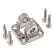 Horquilla Hembra 32 mm ISO 15552 ISO 21287 Acero inoxidable 316 (1.4401)