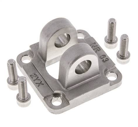 Horquilla Hembra 63 mm ISO 15552 ISO 21287 Acero inoxidable 316 (1.4401)