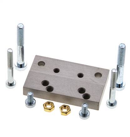 Placa adaptadora para ISO 15552 63 mm