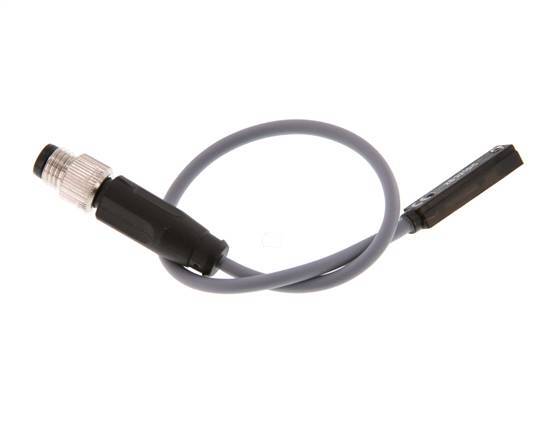 Sensor de posición 2 hilos M8 0,2 m 10-75 V CC/10-60 V CA Ranura en T 5 mm