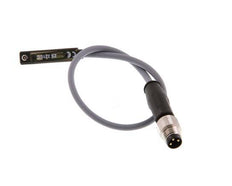 Sensor de posición 2 hilos M8 0,2 m 10-75 V CC/10-60 V CA Ranura en T 5 mm
