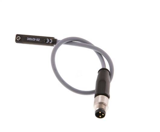 Sensor de posición PNP M8 0,2m 10-30 V DC Ranura en T 5mm