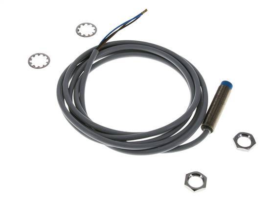 Detector de proximidad inductivo 4mm M12x1 con cable 2m