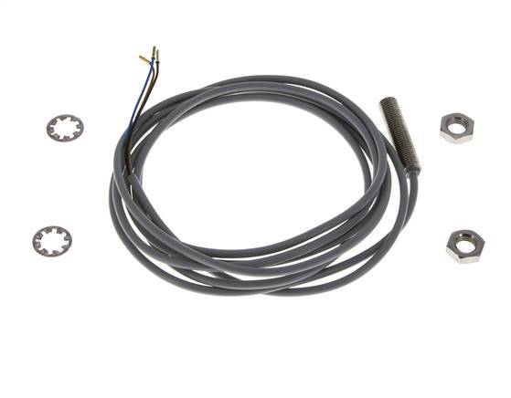 Detector de proximidad inductivo 1,5mm M8x1 con cable 2m