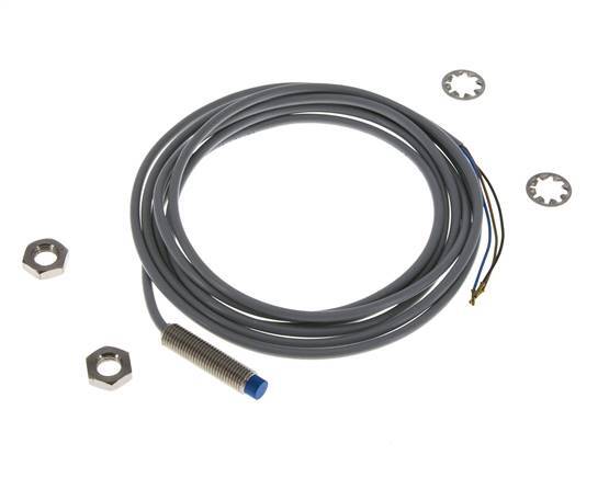 Detector de proximidad inductivo 2,5mm M8x1 con cable 2m