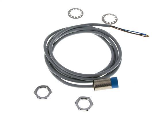 Detector de proximidad inductivo 8mm M18x1 con cable 2m