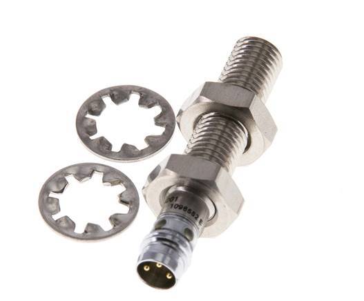 Interruptor de proximidad inductivo 1,5 mm M8x1 M8 (3 patillas)