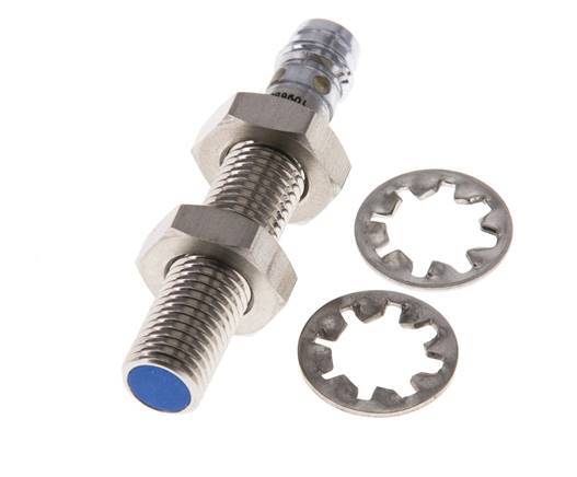 Interruptor de proximidad inductivo 1,5 mm M8x1 M8 (3 patillas)