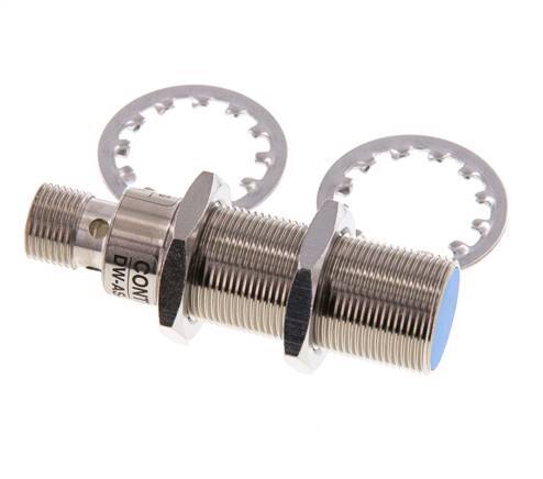 Detector de proximidad inductivo 5mm M18x1 M12 (4 polos)