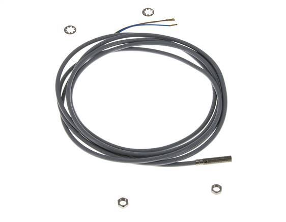 Detector de proximidad inductivo 0,8mm M5x0,5 con cable 2m