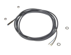 Detector de proximidad inductivo 0,8mm M5x0,5 con cable 2m