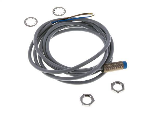 Detector de proximidad inductivo 4mm M12x1 con cable 2m