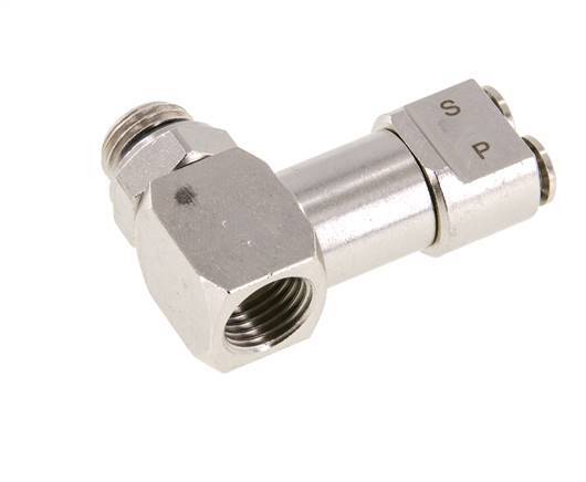 Racor neumático Sensor 1/4'' 4 mm