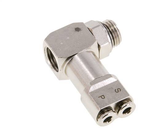 Racor neumático Sensor 1/4'' 4 mm