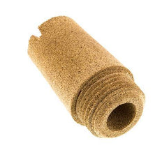 G1/2'' Bronce Sinterizado Silenciador Neumático Ranura de Tornillo