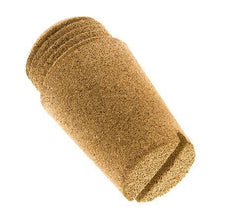 G1/2'' Bronce Sinterizado Silenciador Neumático Ranura de Tornillo