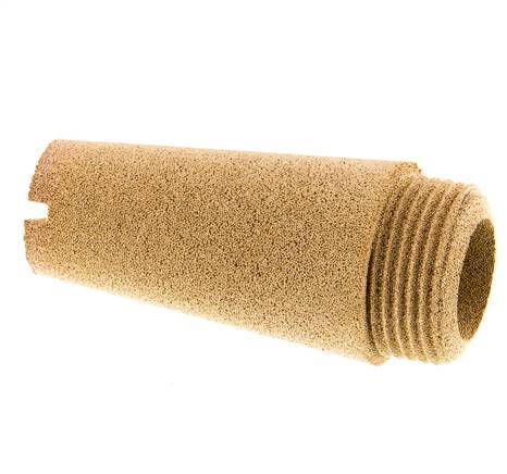 G3/4'' Bronce Sinterizado Silenciador Neumático Ranura de Tornillo