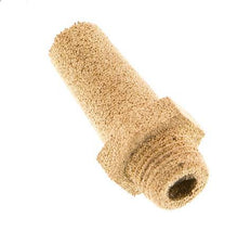 Silenciador Neumático de Bronce Sinterizado G1/8'' Conexión Hexagonal [5 Piezas]
