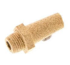Silenciador Neumático de Bronce Sinterizado G1/8'' Conexión Hexagonal [5 Piezas]
