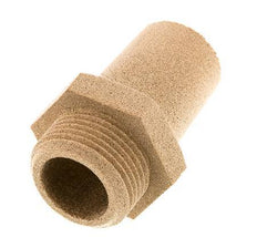 Silenciador Neumático de Bronce Sinterizado G1'' Conexión Hexagonal