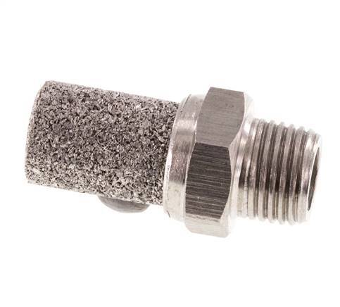 Silenciador Neumático de Acero Inoxidable NPT 1/8''