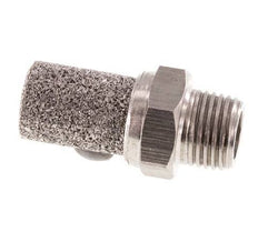 Silenciador Neumático de Acero Inoxidable NPT 1/8''