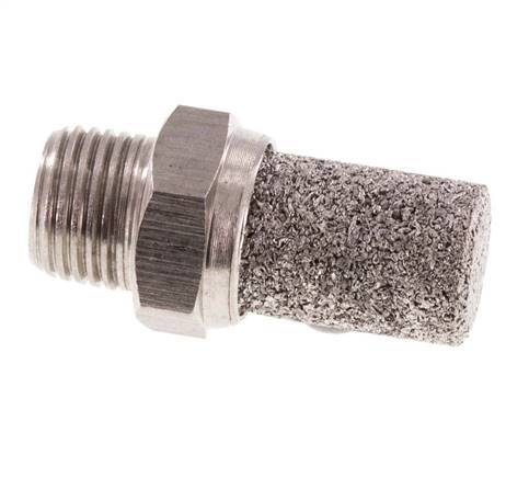 Silenciador Neumático de Acero Inoxidable NPT 1/8''
