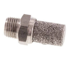 Silenciador Neumático de Acero Inoxidable NPT 1/8''