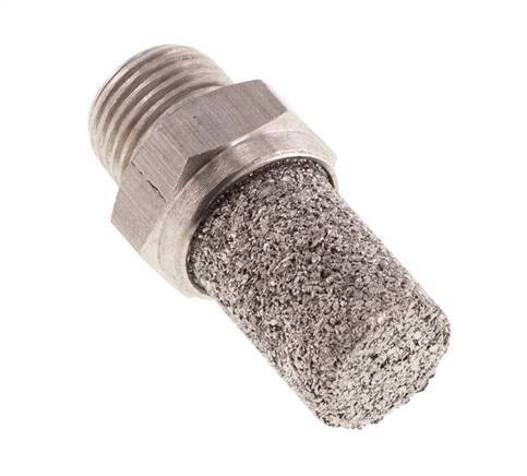 Silenciador Neumático de Acero Inoxidable NPT 1/8''