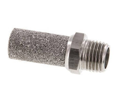 Silenciador Neumático de Acero Inoxidable NPT 1/4''