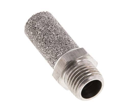 Silenciador Neumático de Acero Inoxidable NPT 1/4''