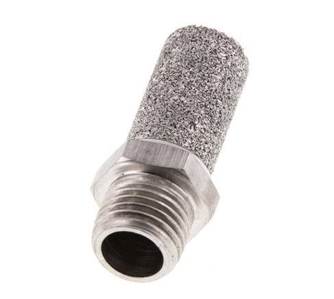 Silenciador Neumático de Acero Inoxidable NPT 1/4''