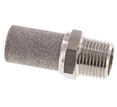 Silenciador Neumático de Acero Inoxidable NPT 1/2''
