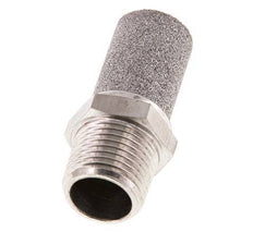 Silenciador Neumático de Acero Inoxidable NPT 1/2''