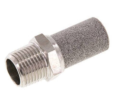 Silenciador Neumático de Acero Inoxidable NPT 1/2''