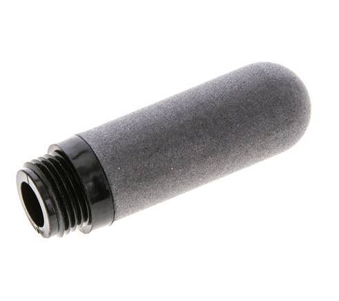 G1/2'' Silenciador Neumático de PE Sinterizado 10 bar