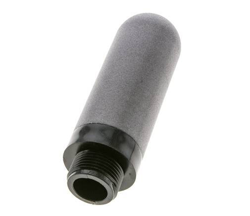 Silenciador Neumático G1'' PE Sinterizado 10 bar