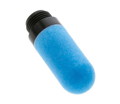 G1/2'' Silenciador Neumático de PE Sinterizado 6 bar [2 Piezas]