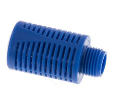 Silenciador Neumático de Plástico G1/8'' Autolimpieza Elementos de Relleno de Granulado [5 Piezas]