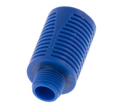Silenciador Neumático de Plástico G1/8'' Autolimpieza Elementos de Relleno de Granulado [5 Piezas]