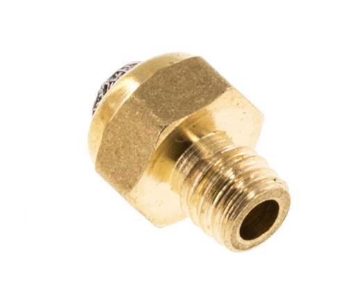Silenciador Neumático Compacto de Latón M5 1.4301 Malla [5 Piezas]